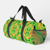 Sac De Sport green and golden chrome waves (Coin droit)
