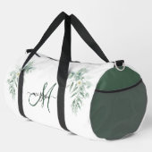 Sac De Sport Green Foliage Personalized Gym Duffel Bag (Coin droit)