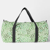 Sac De Sport Green Painted Dots (Recto)