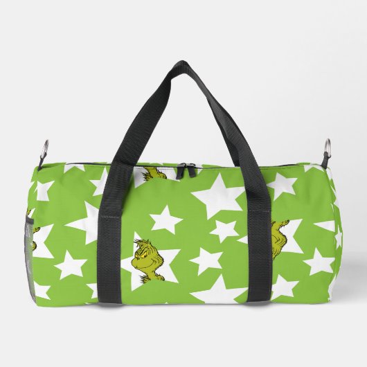 Sac De Sport Grinch Peeking Star Pattern (Verso)
