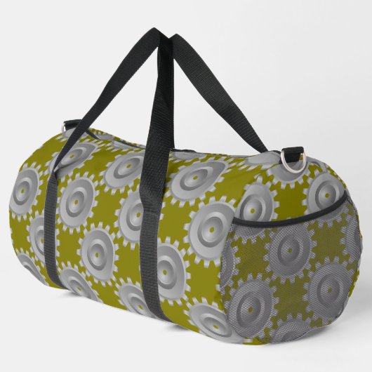 Sac De Sport Gris (Coin droit)