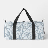 Sac De Sport Gris Abstrait (Recto)