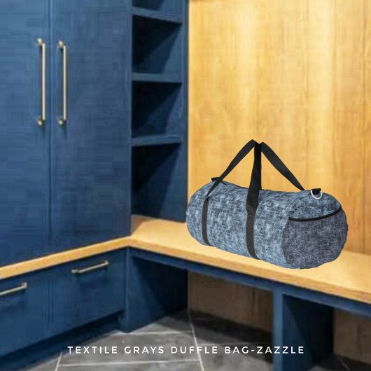 Sac De Sport Gris textiles