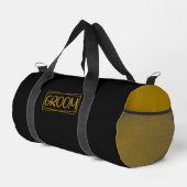 Sac De Sport GROOM Or foncé Noir (Coin droit)