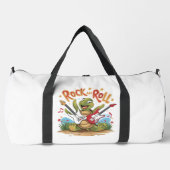 Sac De Sport Groovy Turtle Rockstar Rock And Roll (Recto)