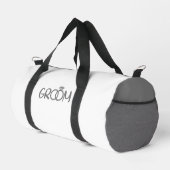 Sac De Sport GROS gris blanc (Coin droit)