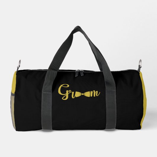 Sac De Sport GROUPE Gold Noir (Verso)