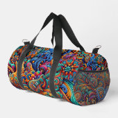 Sac De Sport Guitares en mandala style batik (Coin droit)