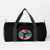 Sac De Sport Gymnaste d'art Abstrait rose (Verso)