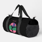 Sac De Sport Gymnaste d'art Abstrait rose (Coin droit)
