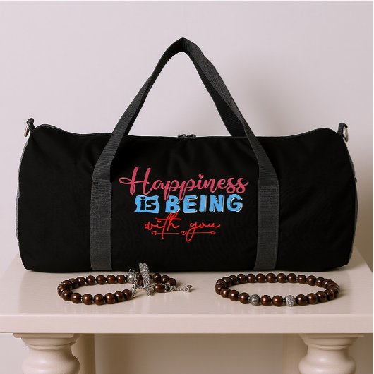 Sac De Sport Happiness Is Being With You