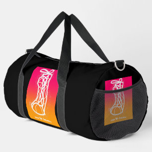 Sac De Sport Haut Basket Voyage d'athlétisme noir