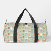 Sac De Sport Hedwig Post Letter Block Pattern (Verso)