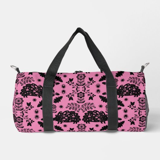 Sac De Sport Hérisson Art populaire (Recto)