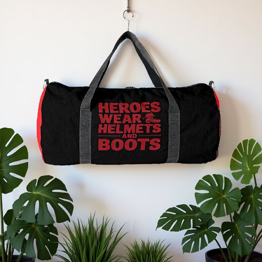 Sac De Sport Heroes Wear Helmets And Boots 