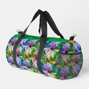 Sac De Sport Hibiscus Fleur Abstraite déprimée Personnalisée