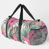 Sac De Sport Hibiscus rose Tropical (Coin droit)