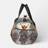 Sac De Sport Highland Harmony : Bagpipe Highland Cow Band (Droite)