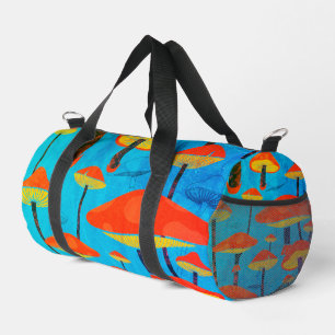 Sac De Sport Hippie Dreamy Retro Vibe Enchanter Champignons