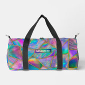 Sac De Sport Holographe élégant chic faux or (Recto)
