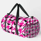 Sac De Sport houndstooth rose halloween chauve-souris (Coin droit)