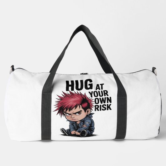 Sac De Sport Hug At Your Own Risk (Recto)