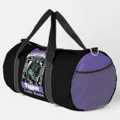 Sac De Sport Humour de programmeur sur le singe qui tape du cod (Coin droit)