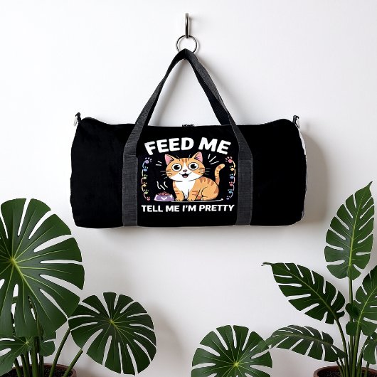 Sac De Sport Hungry for Compliments Feline