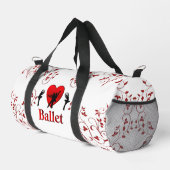 Sac De Sport I Heart Ballet (Coin droit)