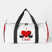Sac De Sport I Heart Chili (Verso)