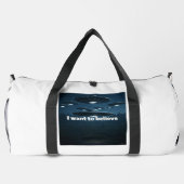 Sac De Sport I want to believe (Verso)
