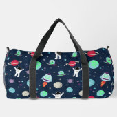 Sac De Sport Illustration du Motif spatial (Verso)