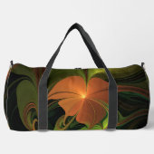 Sac De Sport Imaginaire Plante Abstrait rouille verte Brown fra (Recto)