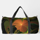 Sac De Sport Imaginaire Plante Abstrait rouille verte Brown fra (Verso)