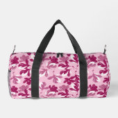 Sac De Sport Impression botanique de magnolia rose (Verso)