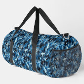Sac De Sport Impression Camo Bleu (Coin droit)