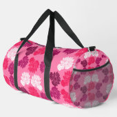 Sac De Sport Impression de tissu de nénuphar rose (Coin droit)