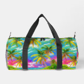 Sac De Sport Impression hawaïenne moderne (Verso)