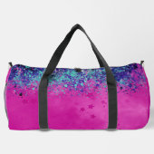 Sac De Sport Impression monogramme de parties scintillant irisé (Verso)