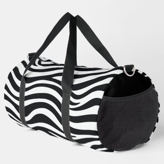 Sac De Sport Impression Zebra (Coin droit)