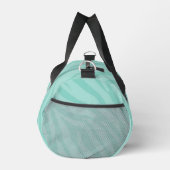 Sac De Sport Impression Zebra turquoise (Droite)