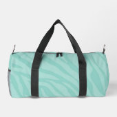 Sac De Sport Impression Zebra turquoise (Verso)