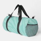 Sac De Sport Impression Zebra turquoise (Coin droit)