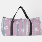 Sac de sport imprimé Gingham Orchard – découpé et (Recto)