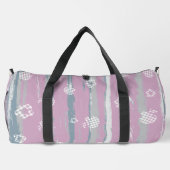 Sac de sport imprimé Gingham Orchard – découpé et (Verso)