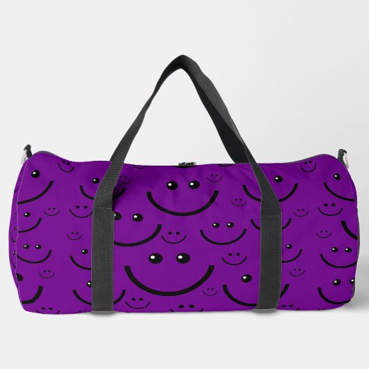 Sac De Sport imprimé motif couleur violet (Recto)