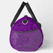 Sac De Sport imprimé motif couleur violet (Droite)