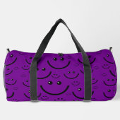 Sac De Sport imprimé motif couleur violet (Verso)