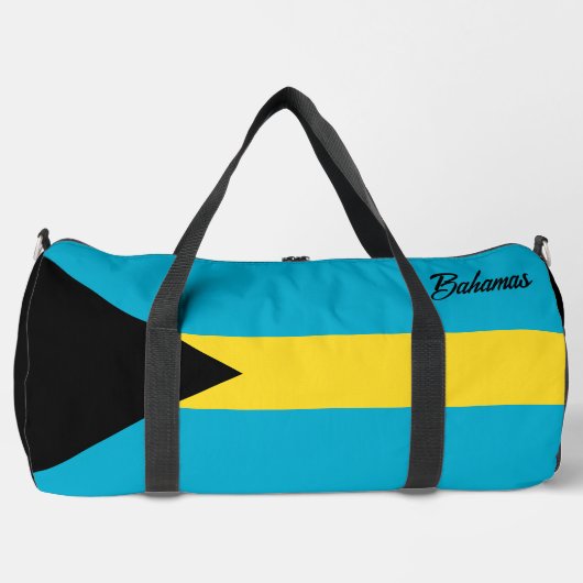 Sac De Sport Indicateur Bahamas du nom personnalisé (Recto)
