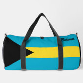 Sac De Sport Indicateur Bahamas du nom personnalisé (Verso)